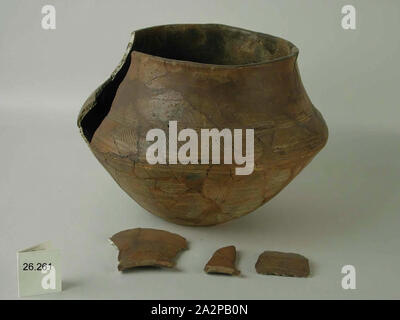 Germanic, Urn, 12th Century BC, Height x Diameter: 9 x 12 1/2 x 12 1/2 in. (22.9 x 31.8 x 31.8 cm Stock Photo