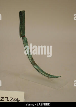 Roman bronze strigil. 1st century. From Pompeii. Italy Stock Photo - Alamy