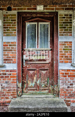 Door of an old house, Germany, Europe Stock Photo