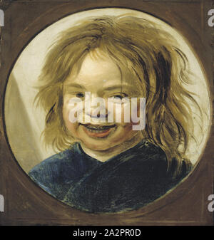 after Frans Hals, Dutch, ca. between 1582 and 1583-1666, Laughing Boy, 17th Century, Oil on oak panel, Unframed: 13 1/4 × 12 1/4 inches (33.7 × 31.1 cm Stock Photo