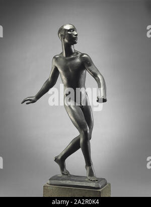 Georg Kolbe, German, 1877-1947, The Dancer, 1914, bronze, Overall: 31 5/8 × 17 1/2 × 9 inches (80.3 × 44.5 × 22.9 cm Stock Photo