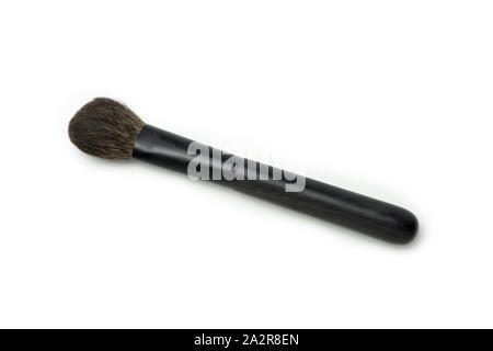 makeup brush on white background Stock Photo