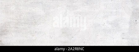 Texture of old, grungy, gray and white concrete or cement wall for background Stock Photo