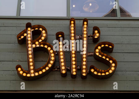 Bills, canterbury, kent, uk Stock Photo