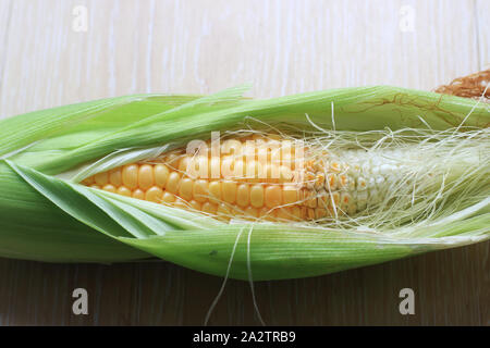 Fresh corn Stock Photo