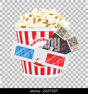 Cinema and Movie Banner Stock Vector