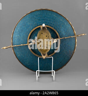 CHARGER, cloisonne, 14-1/2 d, Asian Art Stock Photo