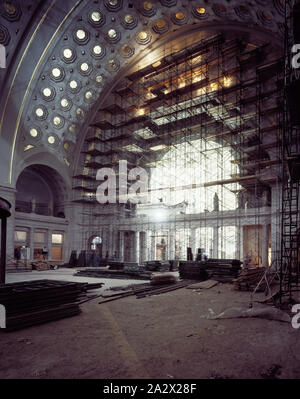 Restoration work on Union Station, Washington, D.C Stock Photo