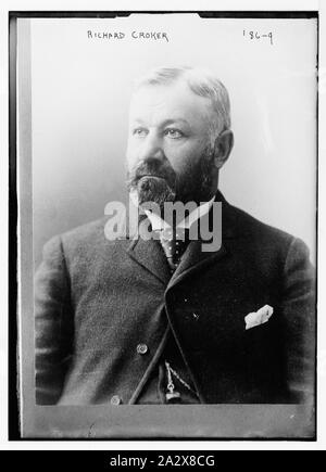 Richard Croker, portrait bust Stock Photo