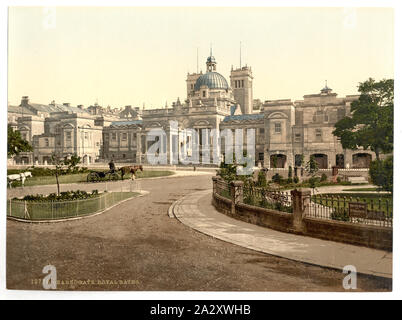 Royal Baths, Harrogate, England; Forms part of: Views of the British Isles, in the Photochrom print collection.; Print no. 10779.; Title from the Detroit Publishing Co., Catalogue J-foreign section, Detroit, Mich. : Detroit Publishing Company, 1905.; Stock Photo