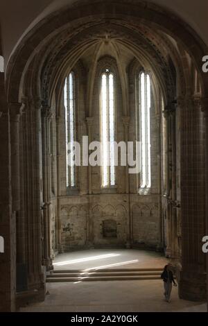 Santiago de Compostela, Spain - The Panteon de Gallegos Ilustres at the Pobo Gallego Museum Stock Photo