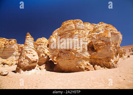 Rock formation in Los Flamencos National Reserve, Chile Stock Photo - Alamy