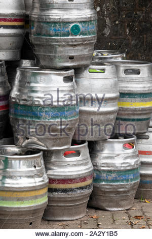 barrels of lager