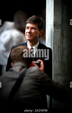 Jeffrey D. Sachs is the director of the Earth Institute, Quetelet Professor of Sustainable Development, and professor of health policy and management at Columbia University. He is also special advisor to United Nations Secretary-General Ban Ki-moon. Stock Photo