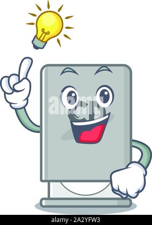 Have an idea rom drive toys above character chair Stock Vector
