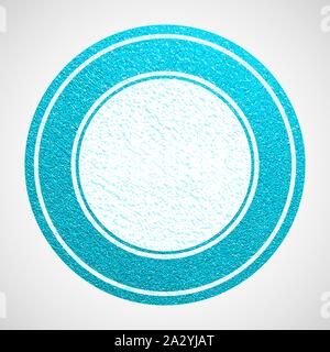 Vector illustration. Blue rubber stamp. Grunge texture. Abstract empty stamp with space for text. Stock Vector