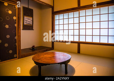 Japanese Architecture and Design in Fujinomiya, Japan Stock Photo