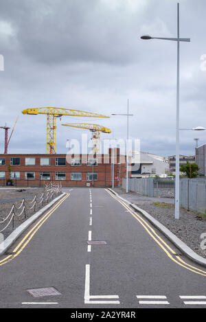 Harland and Wolff Stock Photo
