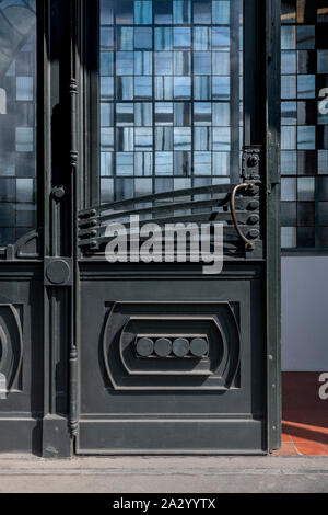 Massive Art Nouveau / Deco Engine room and colliery at LWL Industrial Museum Zollern, Dortmund, Germany Stock Photo