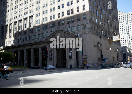 civic theatre lyric opera of chicago opera house building chicago illinois united states of america Stock Photo