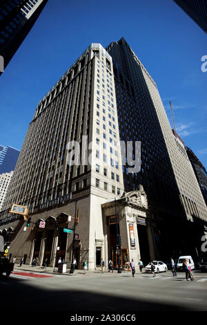 civic theatre lyric opera of chicago opera house building chicago illinois united states of america Stock Photo