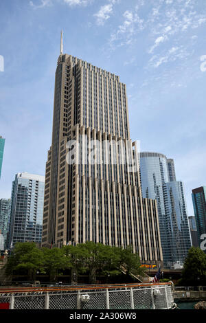 nbc tower chicago illinois united states of america Stock Photo