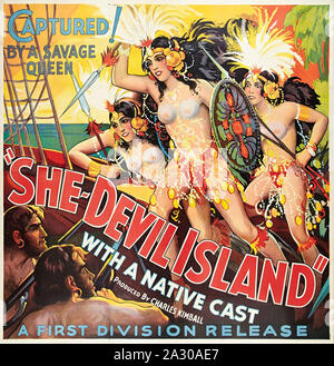 SHE DEVIL ISLAND (aka Irma la Mala) 1936 Films Selectos production with Adriana Lamar Stock Photo