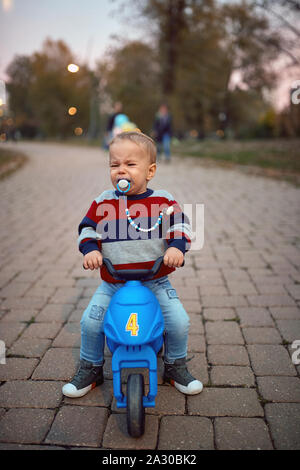 Small boy sales driving bike