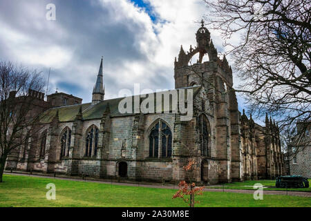 King's College in Old Aberdeen, Scotland. The University and King's College of Aberdeen. Stock Photo