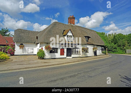 Barley Mow Pub, Clifton Hampden, Oxfordshire Stock Photo