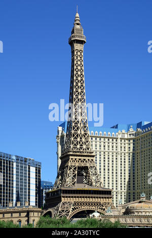 Eiffel Tower Viewing Deck, Las Vegas Nevada USA, March 30, 2020