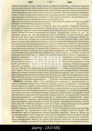 Entsiklopedicheskiy Leksicon by Pluchart Vol 10 page 114. Stock Photo