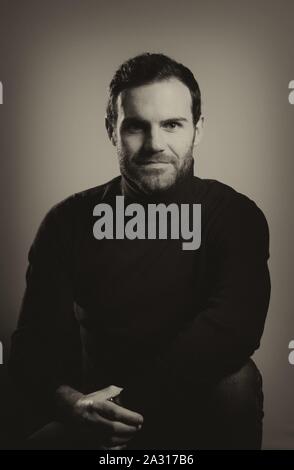 Manchester United and Spain footballer Juan Mata. Stock Photo