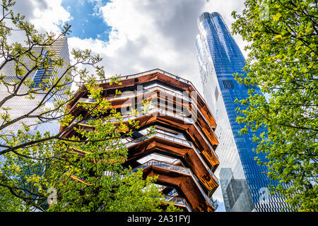 The Vessel in Hudson Yards, Manhattan, New York City, USA. Stock Photo