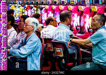 Pachinko Arcade Game in Ito, Japan Stock Photo