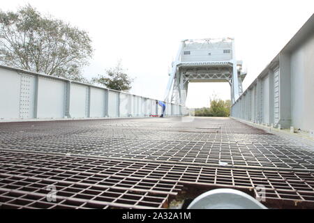 Breville , Normandy 09/10/2017. Pegasus Bridge. Ranville cemetery in Normandy is the final resting place of predominantly British soldiers killed Stock Photo