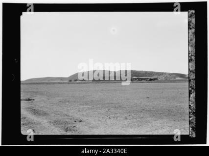 Excavations. Wady Ghazzeh (south of Gaza). Wady Ghazzeh mounds ...