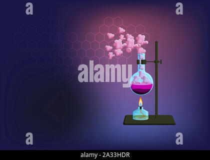 Laboratory research, conceptual illustration Stock Photo