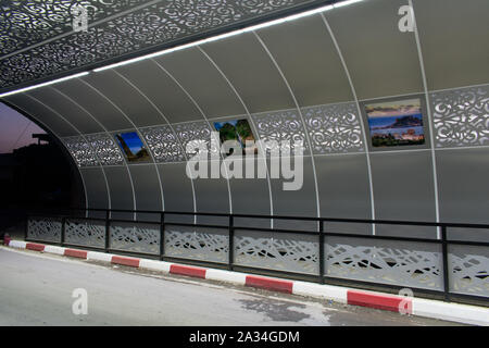 Sea breese (la brise de mer) in Bejaia, Algeria Stock Photo