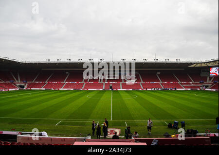Middlesbrough, UK. 05th Oct, 2019.Middlesbrough, UK. 5th Oct, 2019. during the International Friendly match between England Women and Brazil Women at the Riverside Stadium, Middlesbrough on Saturday 5th October 2019.( Credit: Iam Burn | MI News) Photograph may only be used for newspaper and/or magazine editorial purposes, license required for commercial use Credit: MI News & Sport /Alamy Live News Stock Photo