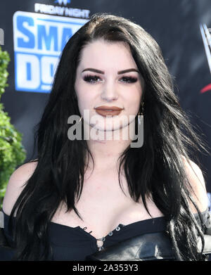 Paige, Saraya-Jade Bevis at the 2019 People's Choice Awards at Barker