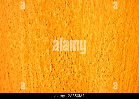 Wall plaster Terracotta Orange Stock Photo