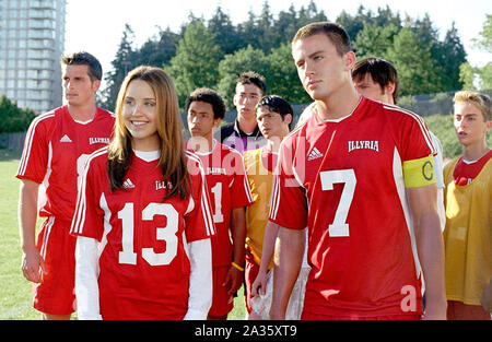 SHE'S THE MAN 2006 DreamWorks film with Amanda Bynes and Channing Tatum Stock Photo