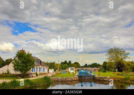 Image of the locak at Pont-Rean, Brittiany, France Stock Photo