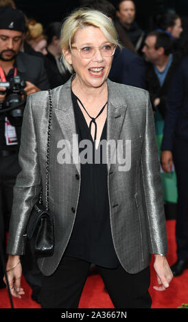 London, UK. 05th Oct, 2019. American actress Annette Bening attends the premiere of The Report at the 63rd BFI London Film Festival on October 5, 2019. Photo by Rune Hellestad/UPI Credit: UPI/Alamy Live News Stock Photo