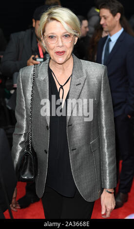 London, UK. 05th Oct, 2019. American actress Annette Bening attends the premiere of The Report at the 63rd BFI London Film Festival on October 5, 2019. Photo by Rune Hellestad/UPI Credit: UPI/Alamy Live News Stock Photo