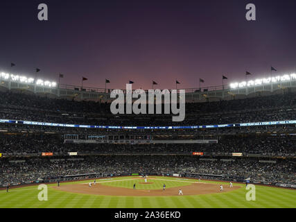 Beautiful sunset over Yankee Stadium - New York Yankees