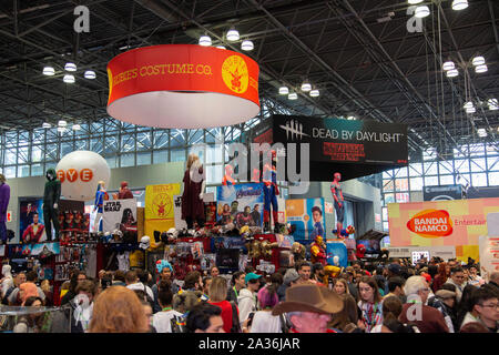 Javits Conventional Center  - October 5, 2019: New York Comic Con Stock Photo