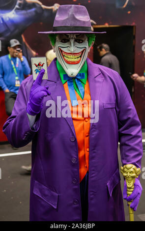 Javits Conventional Center  - October 5, 2019: New York Comic Con Stock Photo