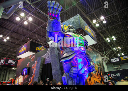 Javits Conventional Center  - October 5, 2019: New York Comic Con Stock Photo